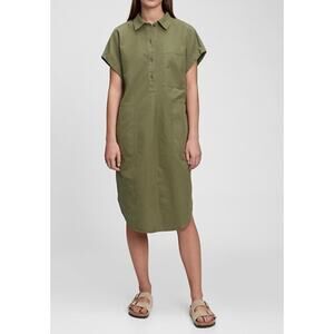 Gap Women - Popover Dress / size S / Green / NWOT